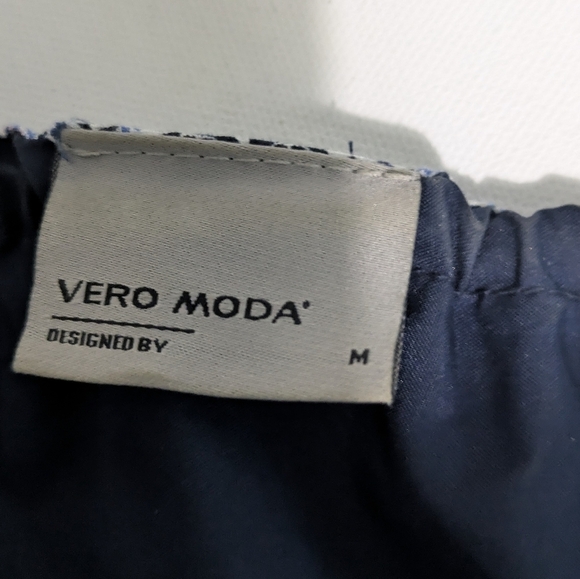 Vero Moda Sleeveless Geometric Maxi Dress Colorful Blue Bohemian Size M - Picture 6 of 7